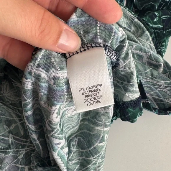 Croft & Barrow Plus Size Paisley Blouse - Picture 7 of 10